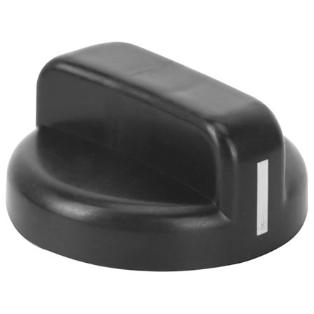 6 stk. Køkken Sorte Plastik Gas Komfur Kontrol Knapper