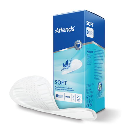 Attends Soft 0 micro, 28 stk.