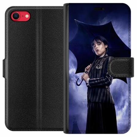 Apple Iphone 7 Plånboksfodral Wednesday Addams