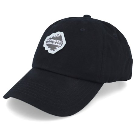 Northern Hooligans - Mountain Black Dad Cap Unconstructed Black Cap - @ Hatstore