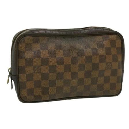 Louis Vuitton Vintage Pre-owned Canvas louis-vuitton-Väska brun, Dam Vintage Väskor, Dam, Storlek: ONE SIZE