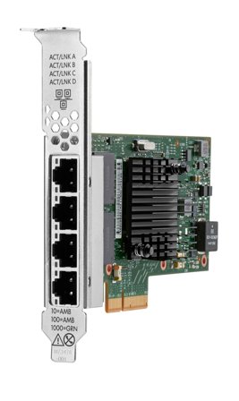 Hewlett Packard Enterprise Broadcom BCM5719 - nettverksadapter - PCIe 2.0 x4 - Gigabit Ethernet x 4