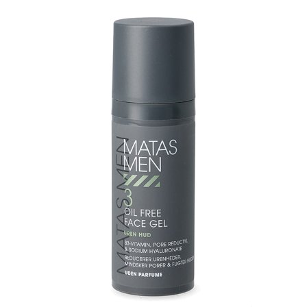 3 for 2 - Matas Striber Men Oil Free Face Gel til Uren Hud Uden Parfume 50 ml, Mænd, Ansigtspleje, Uren Hud