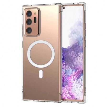 Samsung Note 20 Ultra läpinäkyvä iskunvaimenninkotelo, MagSafe-yhteensopiva