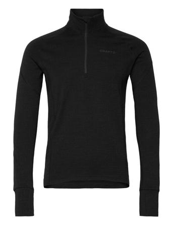 Adv Nordic Wool Hz M Sweatshirts & Hoodies Fleeces & Midlayers Sort Craft