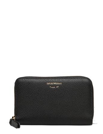 Y3H246Yfw9B 00101N Bags Card Holders & Wallets Wallets Svart Emporio Armani