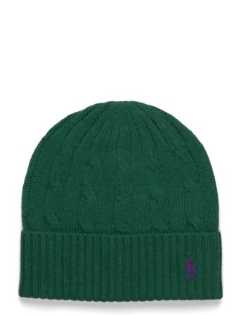 Polo Ralph Lauren | Cable-Knit Wool-Cashmere Beanie | ONE SIZE