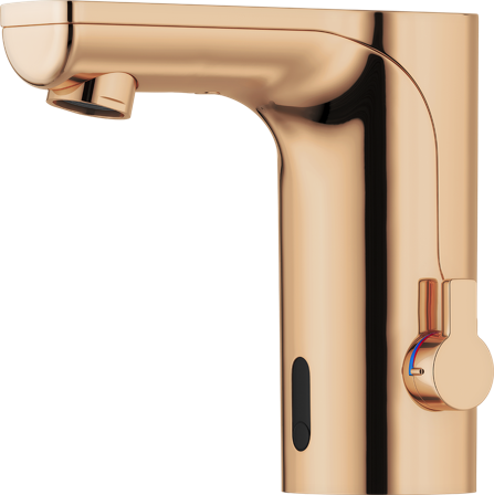 Mora 720080.14 Tvättställsblandare beröringsfri, utan bottenventil, Eco Koppar, Badrum