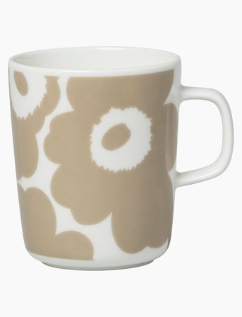 Marimekko Home Unikko Mug 2,5 Dl - Beige - 25 CL