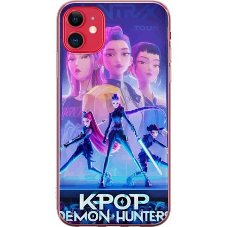 Kompatibelt Mobilskal till Apple Apple iPhone 11 Trendiga KPop Demon Hunters docka figur