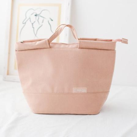Enfärgad Bärbar Lunchkylväska Picknickmatbehållare