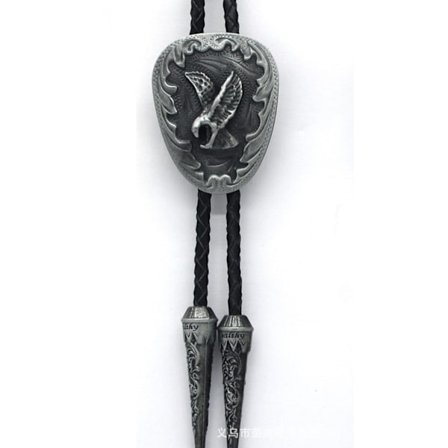 3D bolo slips - Fashion Vintage Animial Bola slips til mænd, sort