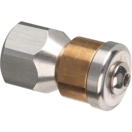 Roterende kloakspulerdyse til højtryksrenser, 1/4 tomme F-NPT, 4000 PSI