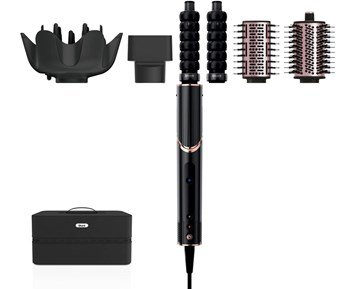 Shark-HD446EU FlexStyle 5-in-1, Black-5-i-1 multistyler for tørking og styling av hår-Personal care - women-Varmluftsbørster