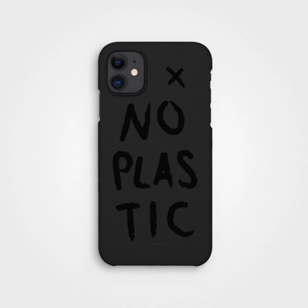 Kompostierbare Handyhülle Charcoal Black Ohne Plastik, iPhone 11