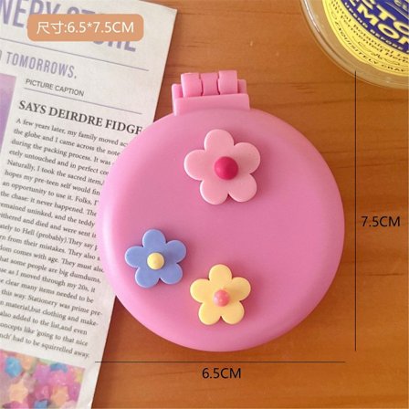 2 STK farvet airbag kam sammenfoldelig hårbørste 2 2