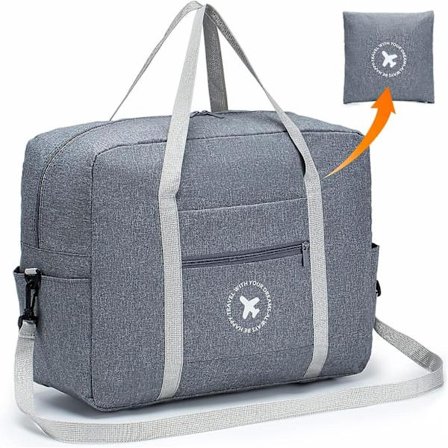 Kabinekuffert 40x20x25 Cm Godkendt Til Ryanair Foldbar Håndbagage Kuffert Rejse Duffel Taske Under Sæde Bagage Carry On Skuldertaske Kabine Bagage Nyl