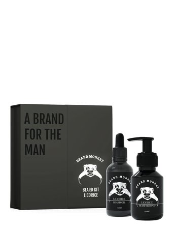 Beard Monkey Beard Kit Licorice - Nude - ONE SIZE