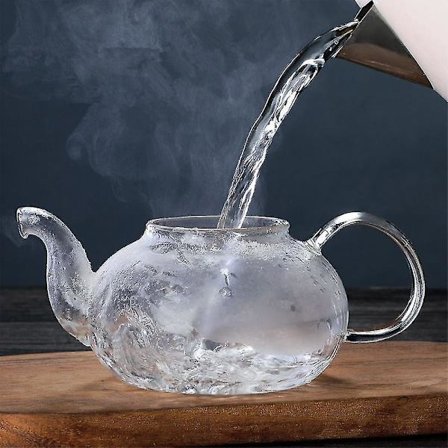 600ml Tekanne Sett Varmebestandig Glass Kung Fu Te Sett Puer