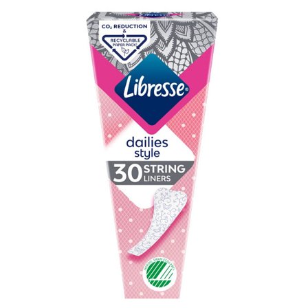 Libresse Trusseindlæg String, Medicin & Pleje, Bind & Indlæg, Trusseindlæg