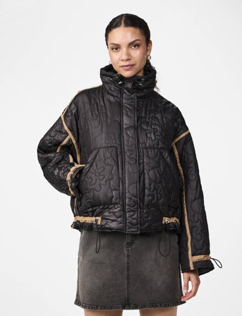 YAS Yasklina Quilted Jacket S. - Black - XS
