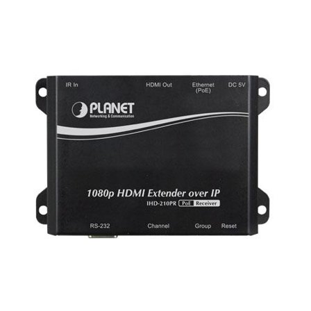 Planet IHD-210PR Receiver - Video/lyd-forlenger - HDMI