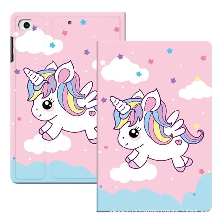 Stilrent fodral för iPad 2/3/4 Cloud Pony sleep inch läder