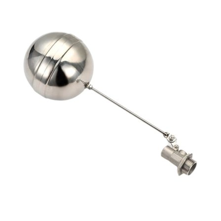 Dn15 1/2" Rustfrit Stål Vandkugle Flydekugle Justerbar Flydeventil Ny Fp