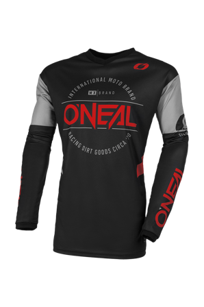 Maglia Cross O'Neal Element Brand V.23 Nero-Rosso 2XL
