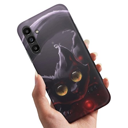 Cover / Mobilcover til Samsung Galaxy A16 - Sort Kat