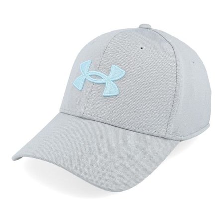 Under Armour - Grå flexfit Keps - Blitzing Black/Gray Flexfit @ Hatstore