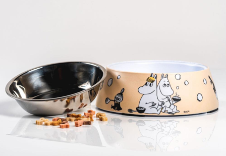 Mummi Matskål til dyr Beige Ø17,5cm