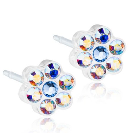 Blomdahl Örhängen MP Medical Plast Daisy 5mm Rainbow