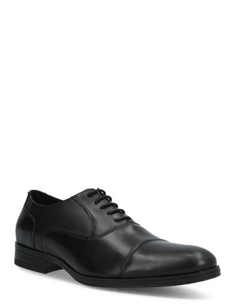 Jfwdonald Leather Anthracite Shoes Business Laced Shoes Svart Jack & J S