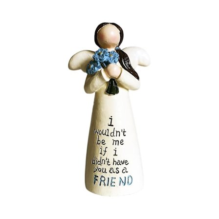 Bedste Engel Figurer Gaver Til Kvinder Piger Indretning, Harpiks Engel Buket Indendørs Skulpturer Indretning