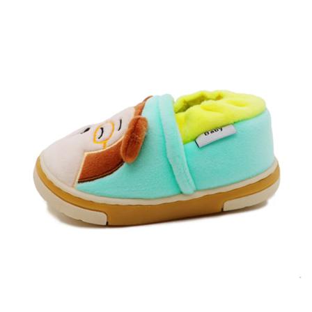 Barn Tecknad Söta Hem Skor Bomull Vinter Varm Plysch Tofflor