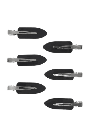 Å BEAUTY Creaseless Hair Clips Håraccessoarer & tillbehör Unisex Svart 6-PACK