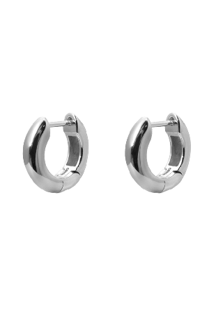 Charlotte Bonde STHLM Timeless Tiny Hoops Smycken & klockor Dam Silver ONESIZE