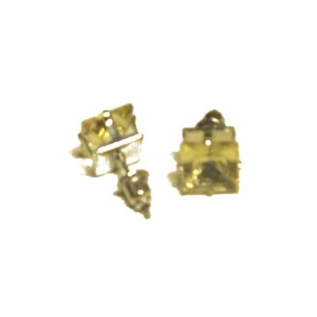 Bling Örhängen - ljusgul sten