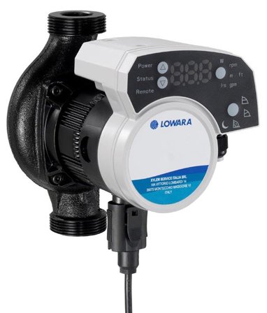 Lowara Ecocirc XL 25-80 Cirkulationspumpe 200 W, Vand
