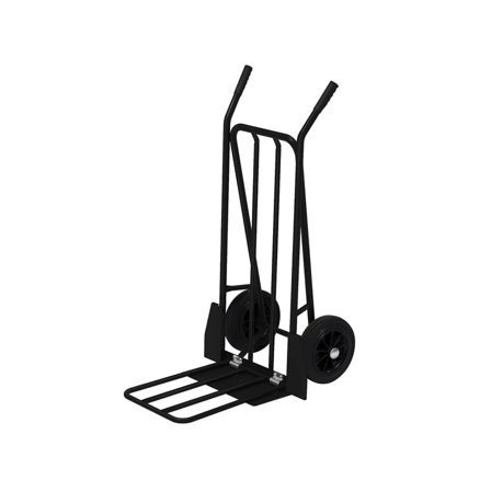 Sekketralle, massive hjul, 250 kg