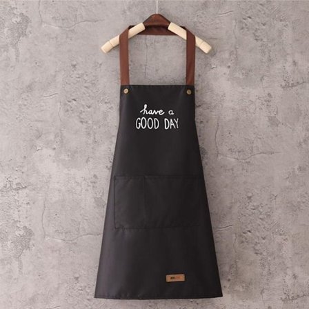 Forklæde Madlavning Kokkeforklæde SORT