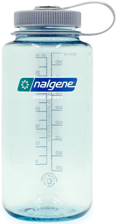 Nalgene ympäristöystävällinen pullo, 1 L, vaaleanturkoosi
