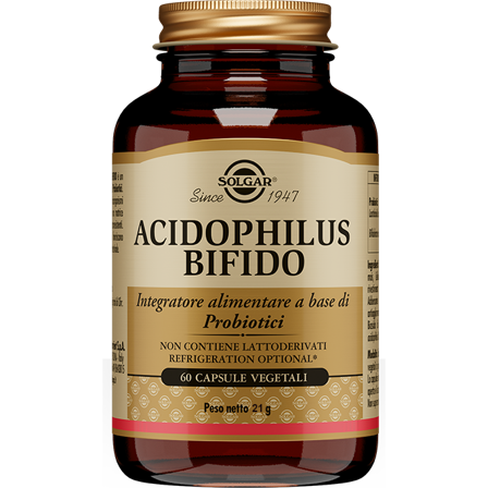 Acidophilus Bifido 60 Capsule Vegetali - Probiotico Naturale
