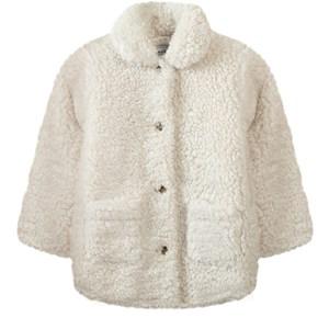 Tartine et Chocolat Laiton Faux Fur Jacket 3 Years - Coats and jackets - 3 years - Cream - Mädchen