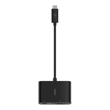 Belkin USB-C to VGA + Charge Adapter - video adapter - VGA / USB