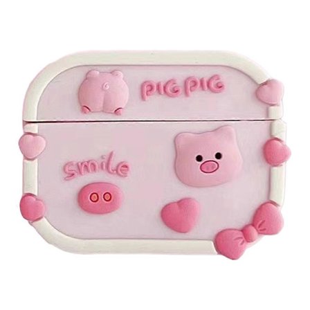 Typ A No.3 Anti-repskydd för Pro 4 Sött Tecknat Bluetooth Hörlurs Silikonfodral