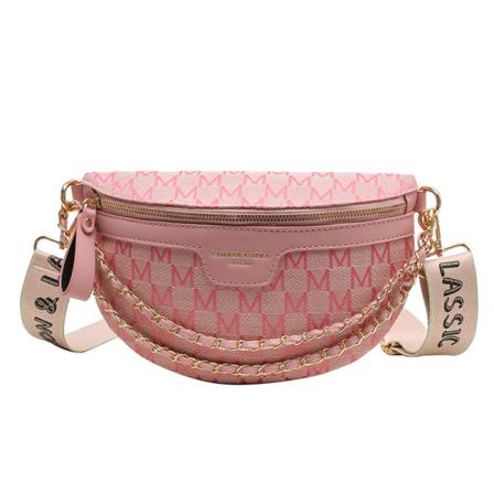 Mænd kvinder Fanny Pack taljetaske 2022 Trendy kvinders skulder Crossbody Summer Casual Alsidig Small Pink