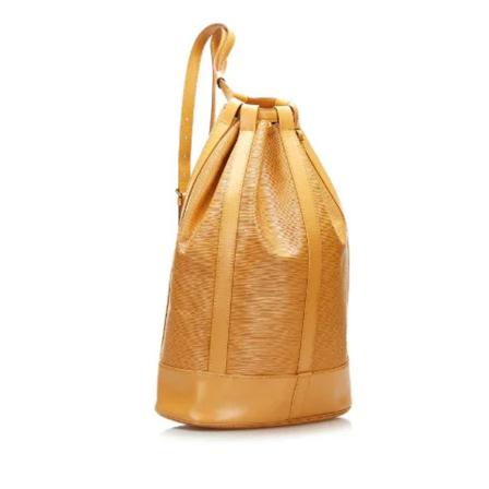 Louis Vuitton Vintage, Pre-owned Leather louis-vuitton-bags Bruin, unisex, Maat:ONE Size