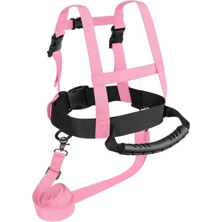 ING Børneski Sele Børneski og Snowboard Sele Skitræning Sikkerhedssele Med Aftageligt Træktov og Letløftshåndtag til Begyndere Skøjteløb